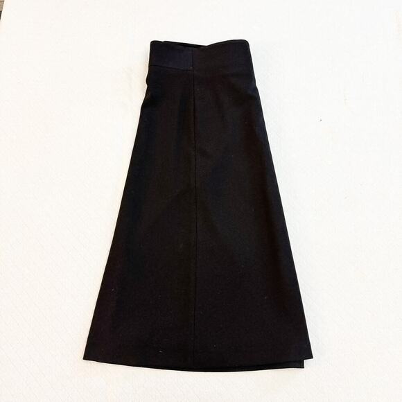 Sarar Black A Line Pencil Skirt Fully Lined Size 12 - Picture 2 of 4